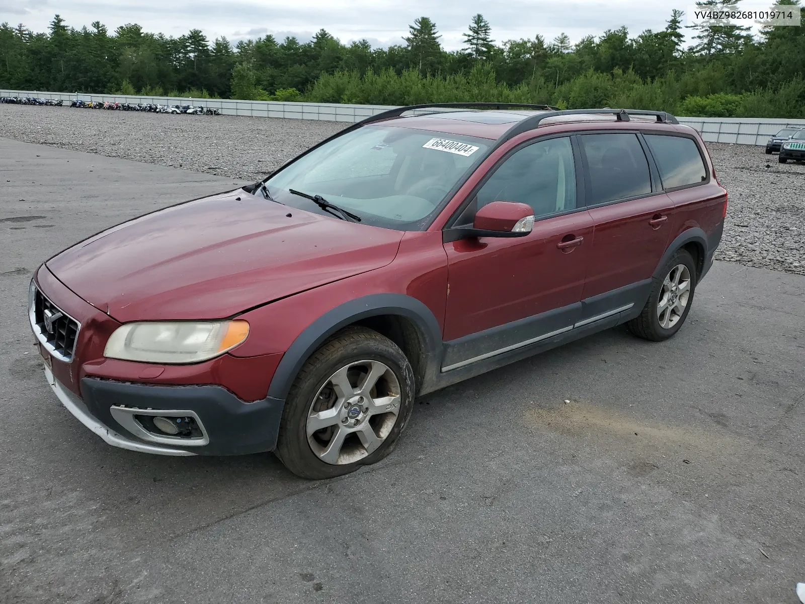 2008 Volvo Xc70 VIN: YV4BZ982681019714 Lot: 66400404