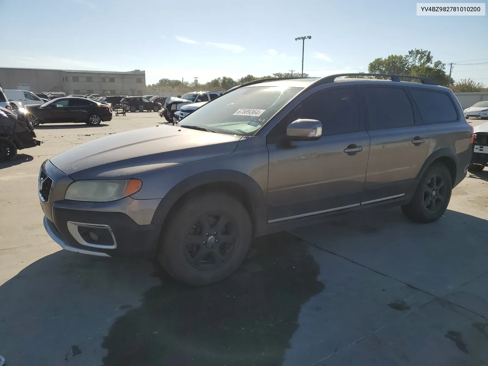 YV4BZ982781010200 2008 Volvo Xc70