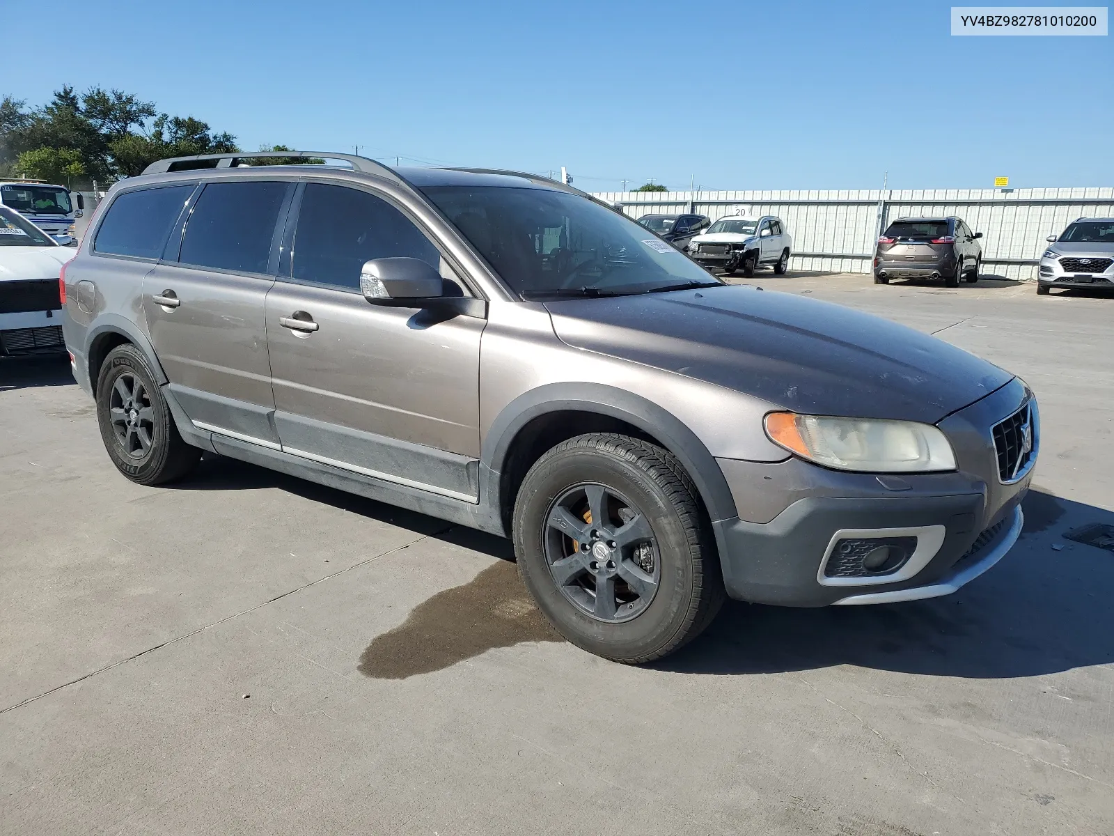 2008 Volvo Xc70 VIN: YV4BZ982781010200 Lot: 67589364