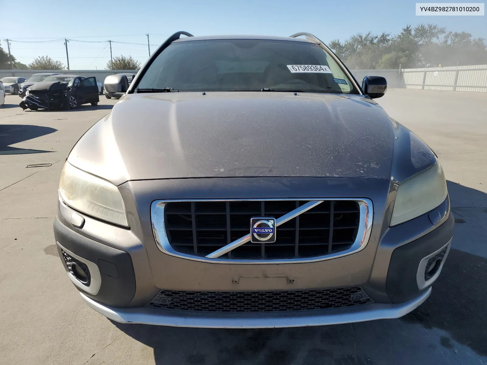 2008 Volvo Xc70 VIN: YV4BZ982781010200 Lot: 67589364