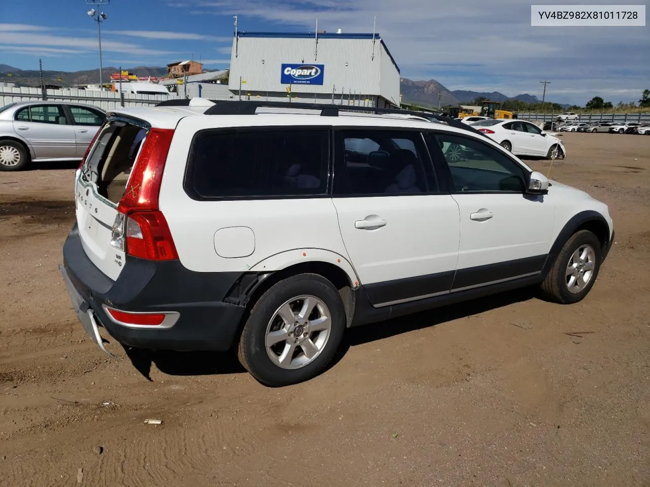 2008 Volvo Xc70 VIN: YV4BZ982X81011728 Lot: 72368434