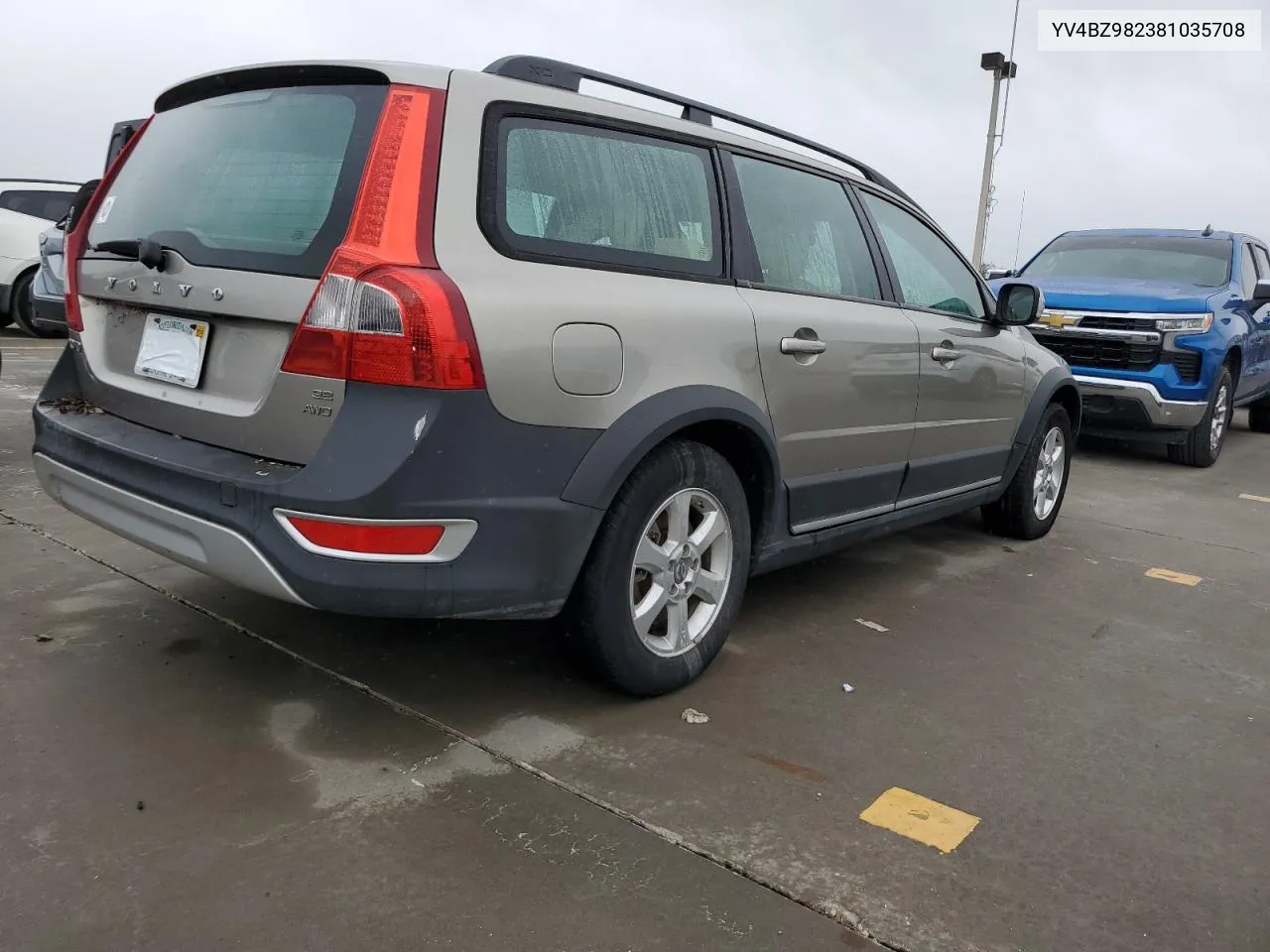 2008 Volvo Xc70 VIN: YV4BZ982381035708 Lot: 74326104