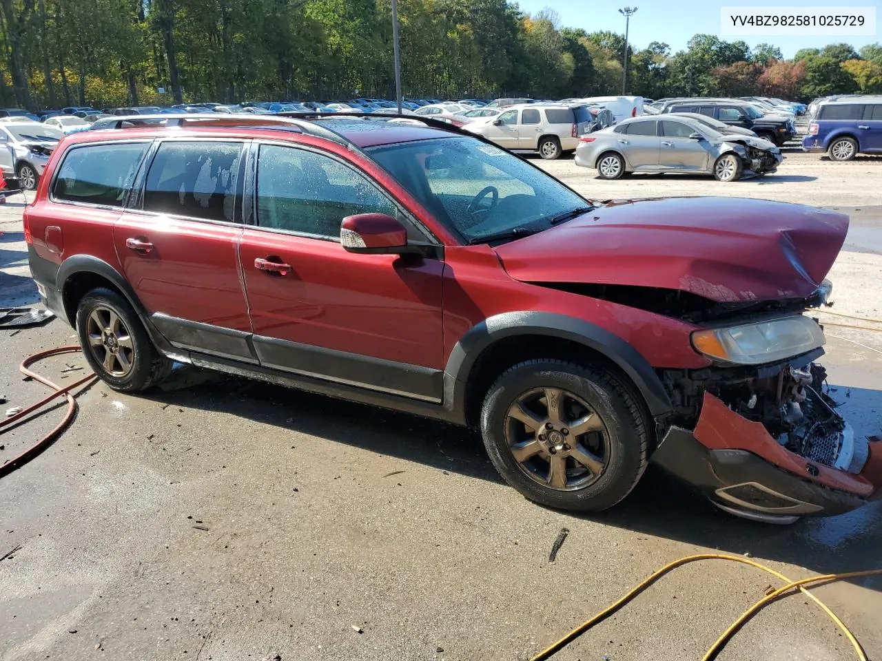 2008 Volvo Xc70 VIN: YV4BZ982581025729 Lot: 74993824