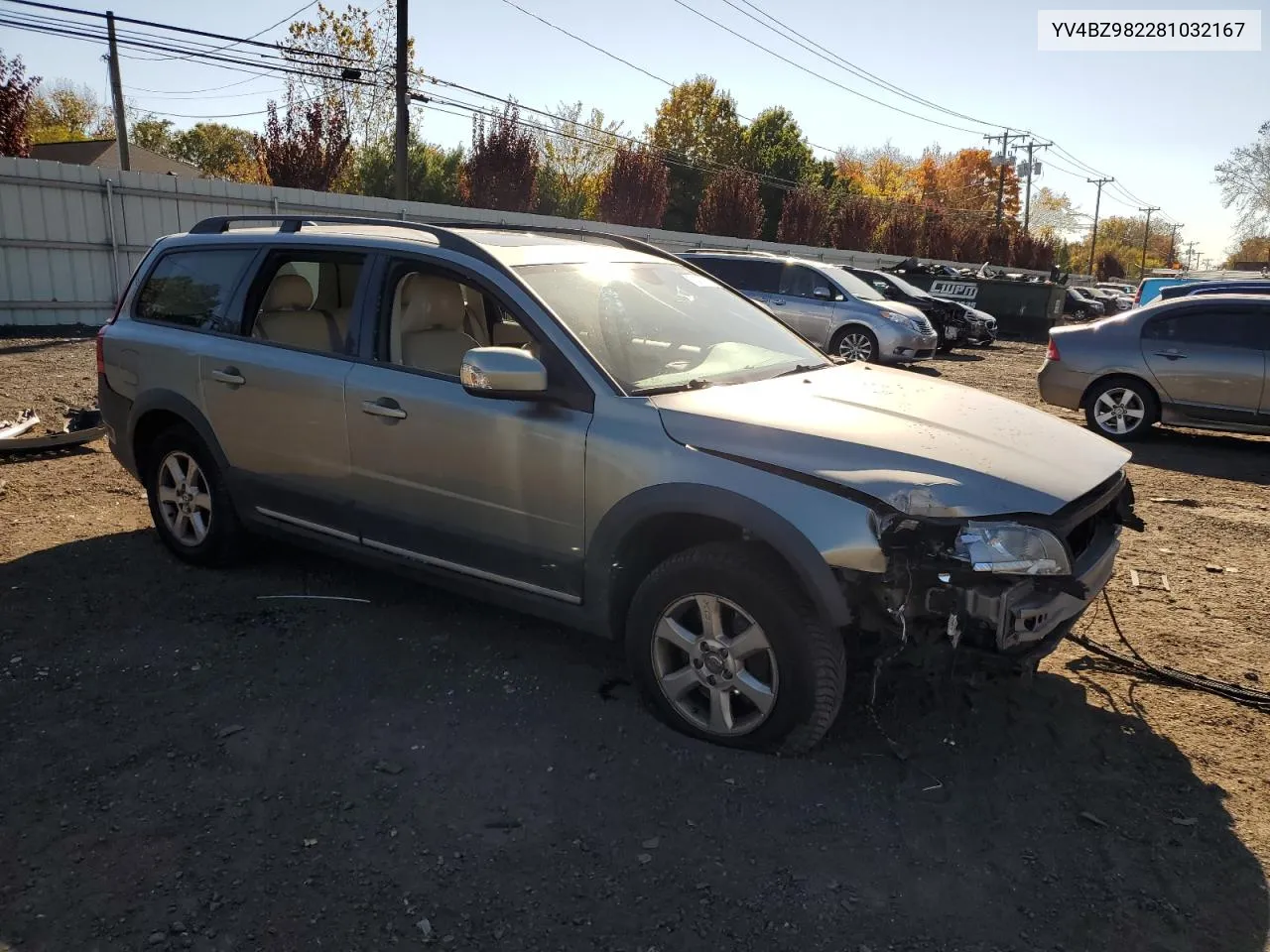 2008 Volvo Xc70 VIN: YV4BZ982281032167 Lot: 76455994