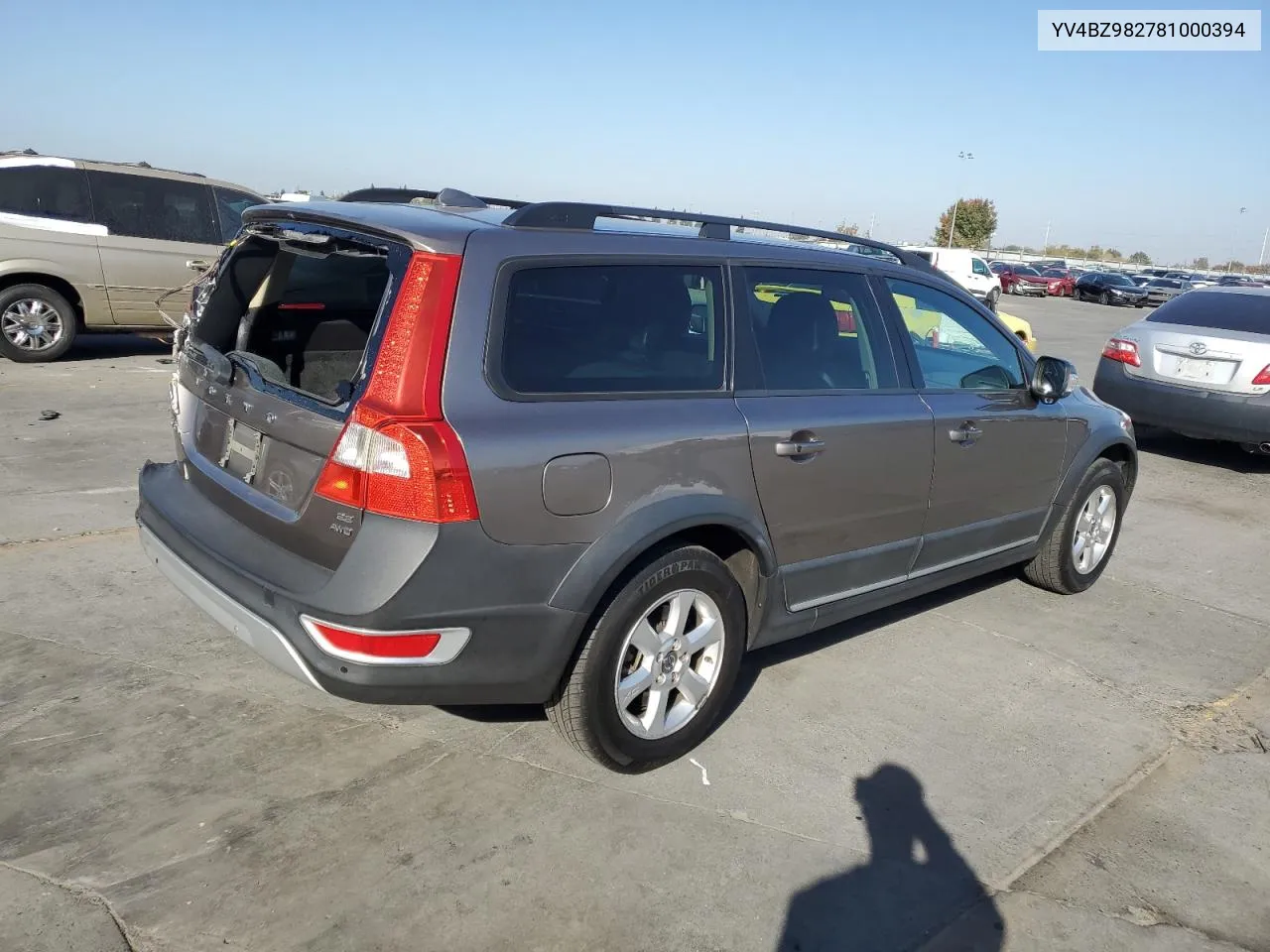 2008 Volvo Xc70 VIN: YV4BZ982781000394 Lot: 78544364