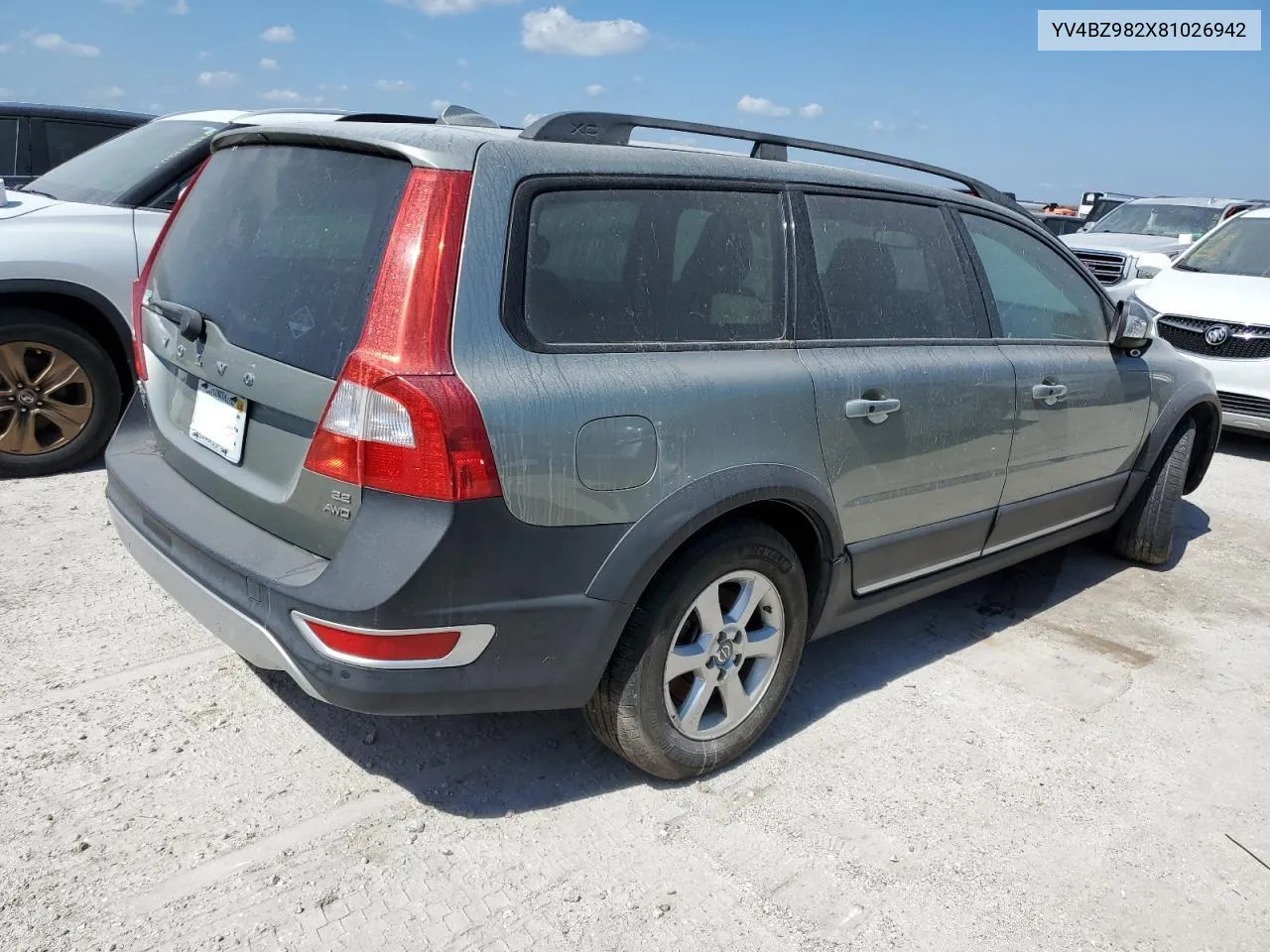 2008 Volvo Xc70 VIN: YV4BZ982X81026942 Lot: 78850704