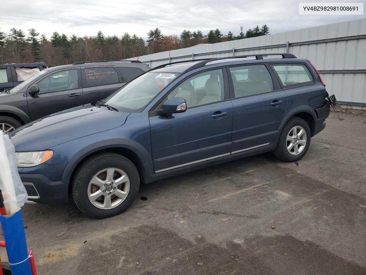 2008 Volvo Xc70 VIN: YV4BZ982981008691 Lot: 79059064