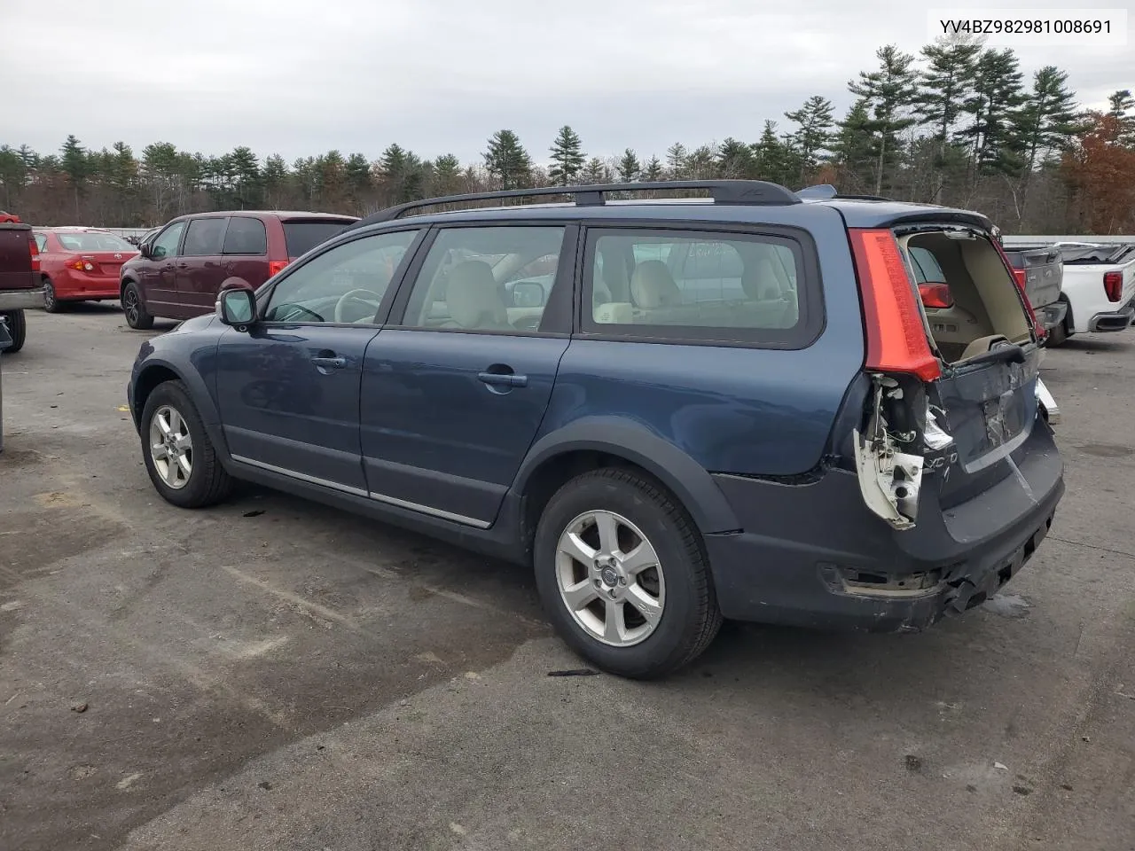 2008 Volvo Xc70 VIN: YV4BZ982981008691 Lot: 79059064