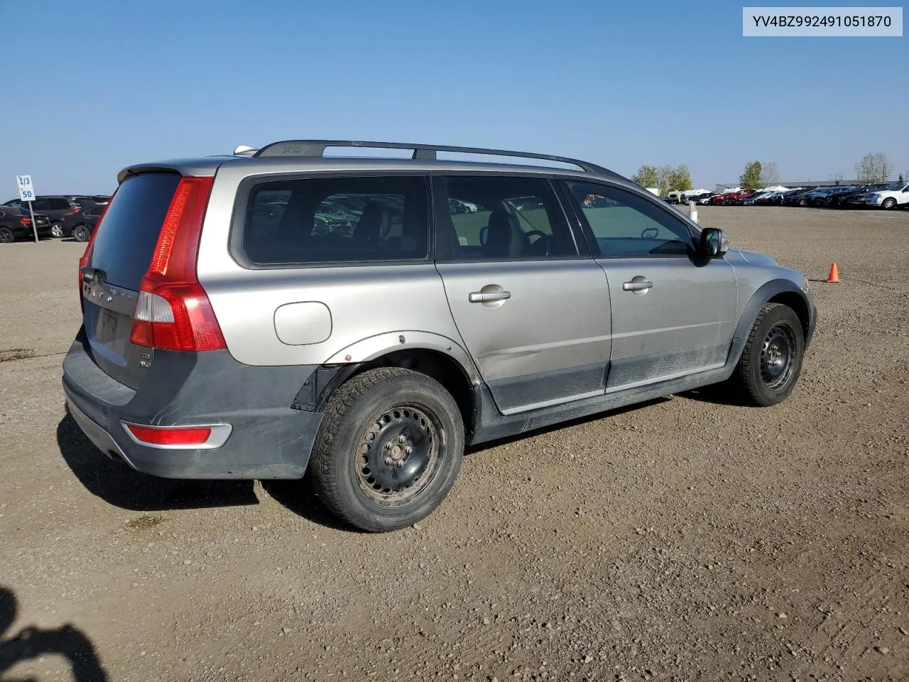 2009 Volvo Xc70 T6 VIN: YV4BZ992491051870 Lot: 69002823