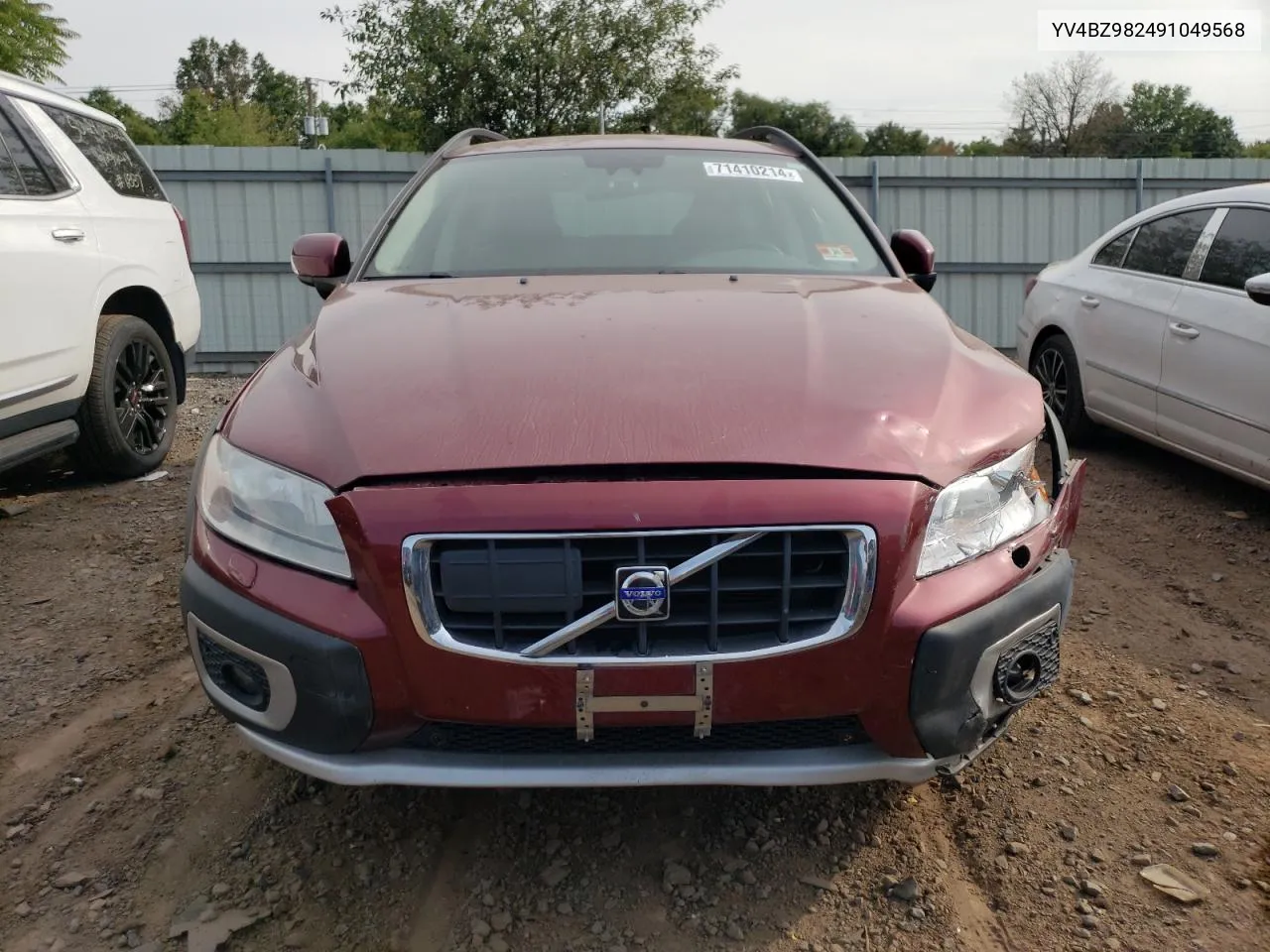 2009 Volvo Xc70 3.2 VIN: YV4BZ982491049568 Lot: 71410214