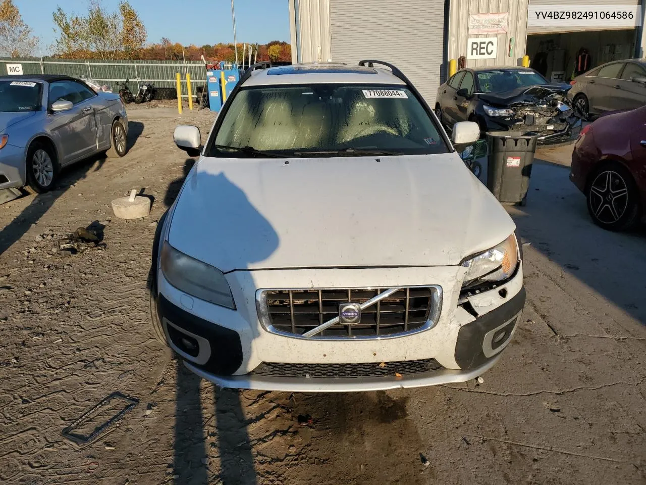 2009 Volvo Xc70 3.2 VIN: YV4BZ982491064586 Lot: 77088044