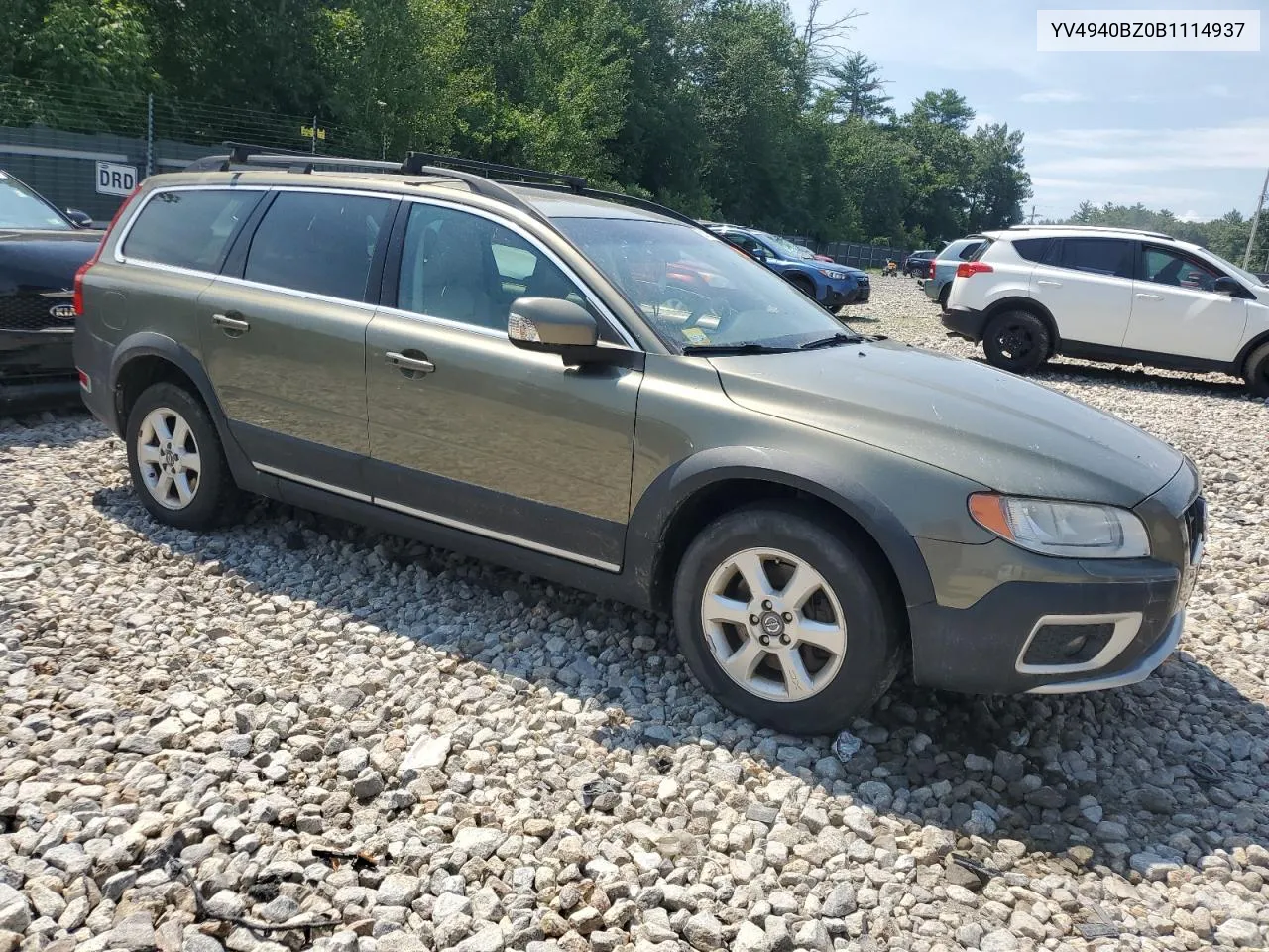 2011 Volvo Xc70 3.2 VIN: YV4940BZ0B1114937 Lot: 63120924