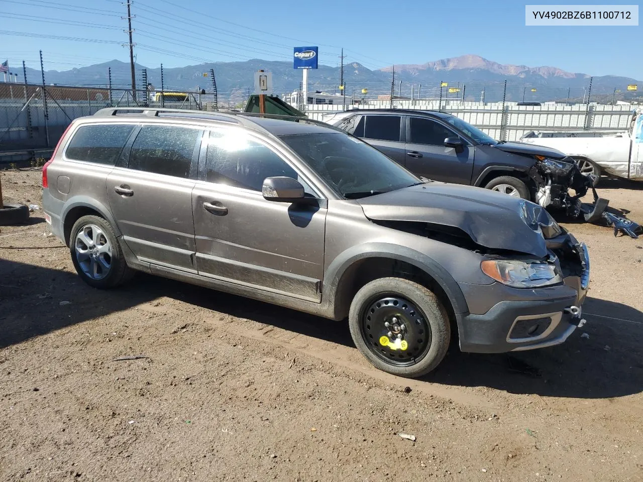 2011 Volvo Xc70 T6 VIN: YV4902BZ6B1100712 Lot: 71988444