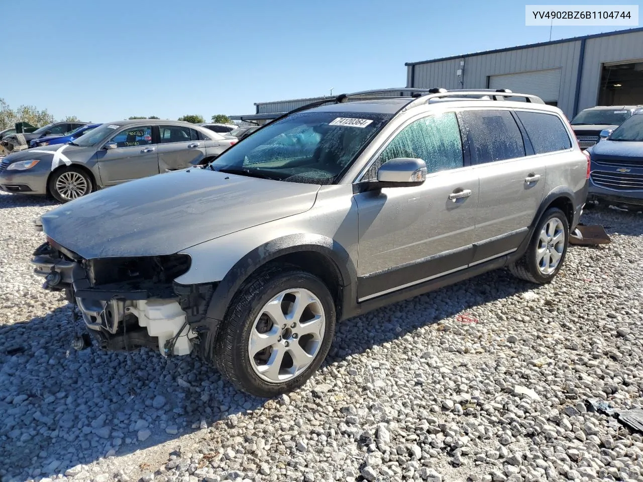 2011 Volvo Xc70 T6 VIN: YV4902BZ6B1104744 Lot: 74120364