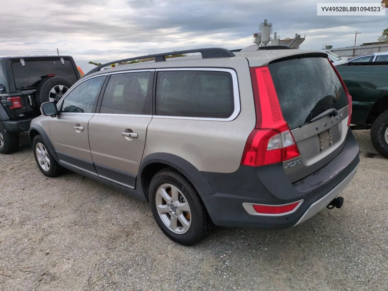 2011 Volvo Xc70 3.2 VIN: YV4952BL8B1094523 Lot: 74815534