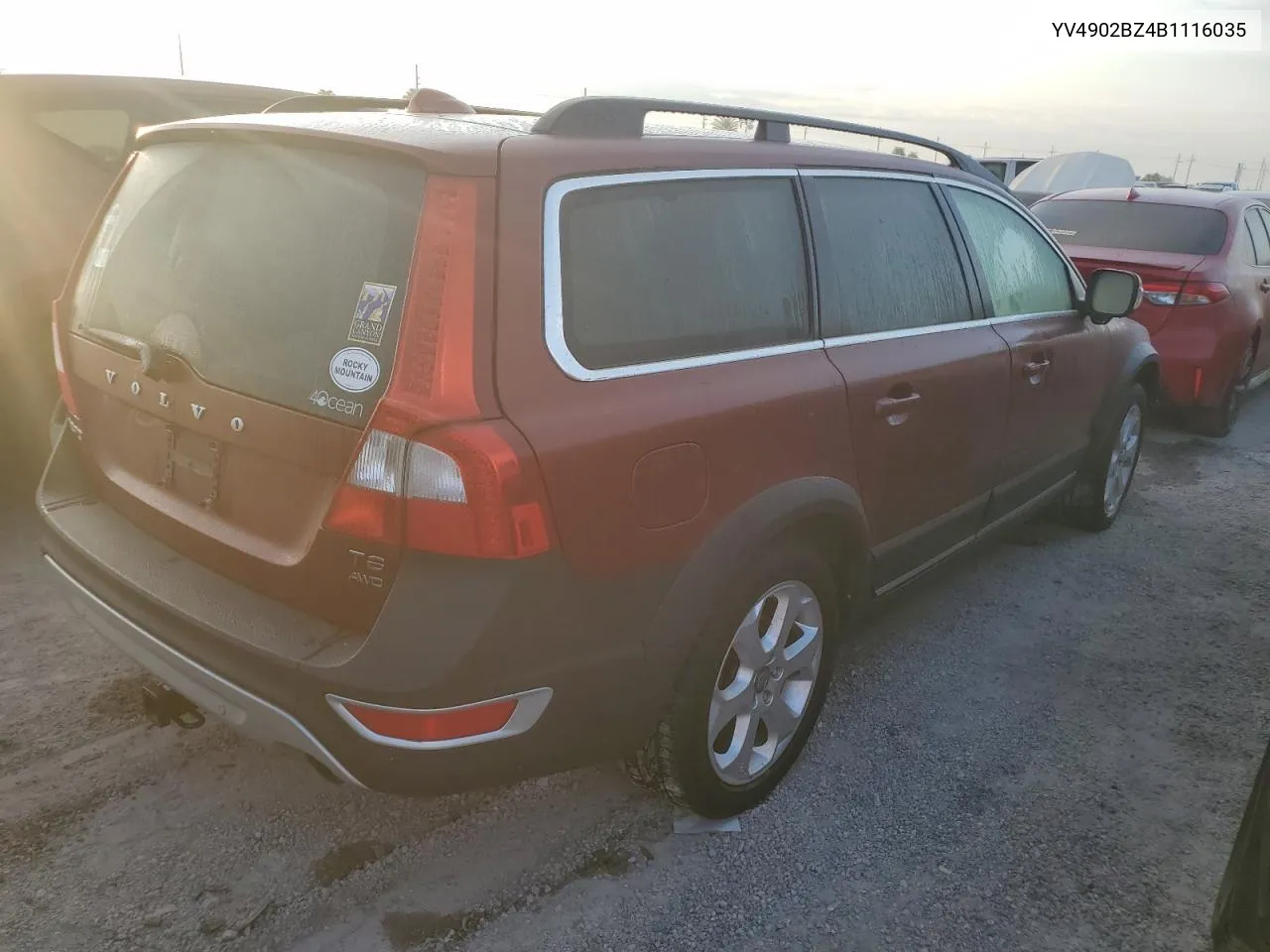 2011 Volvo Xc70 T6 VIN: YV4902BZ4B1116035 Lot: 76272674