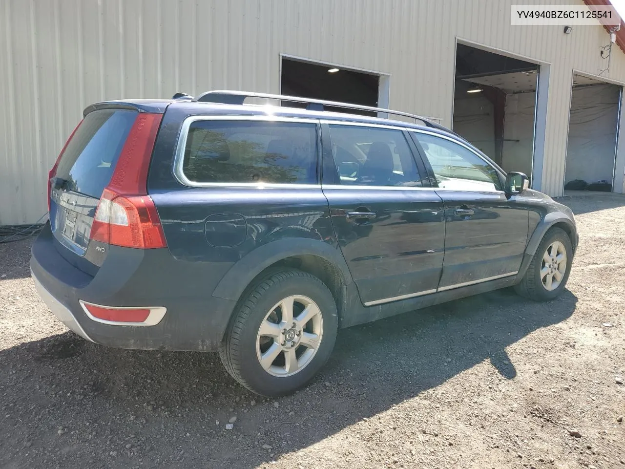 2012 Volvo Xc70 3.2 VIN: YV4940BZ6C1125541 Lot: 69320484