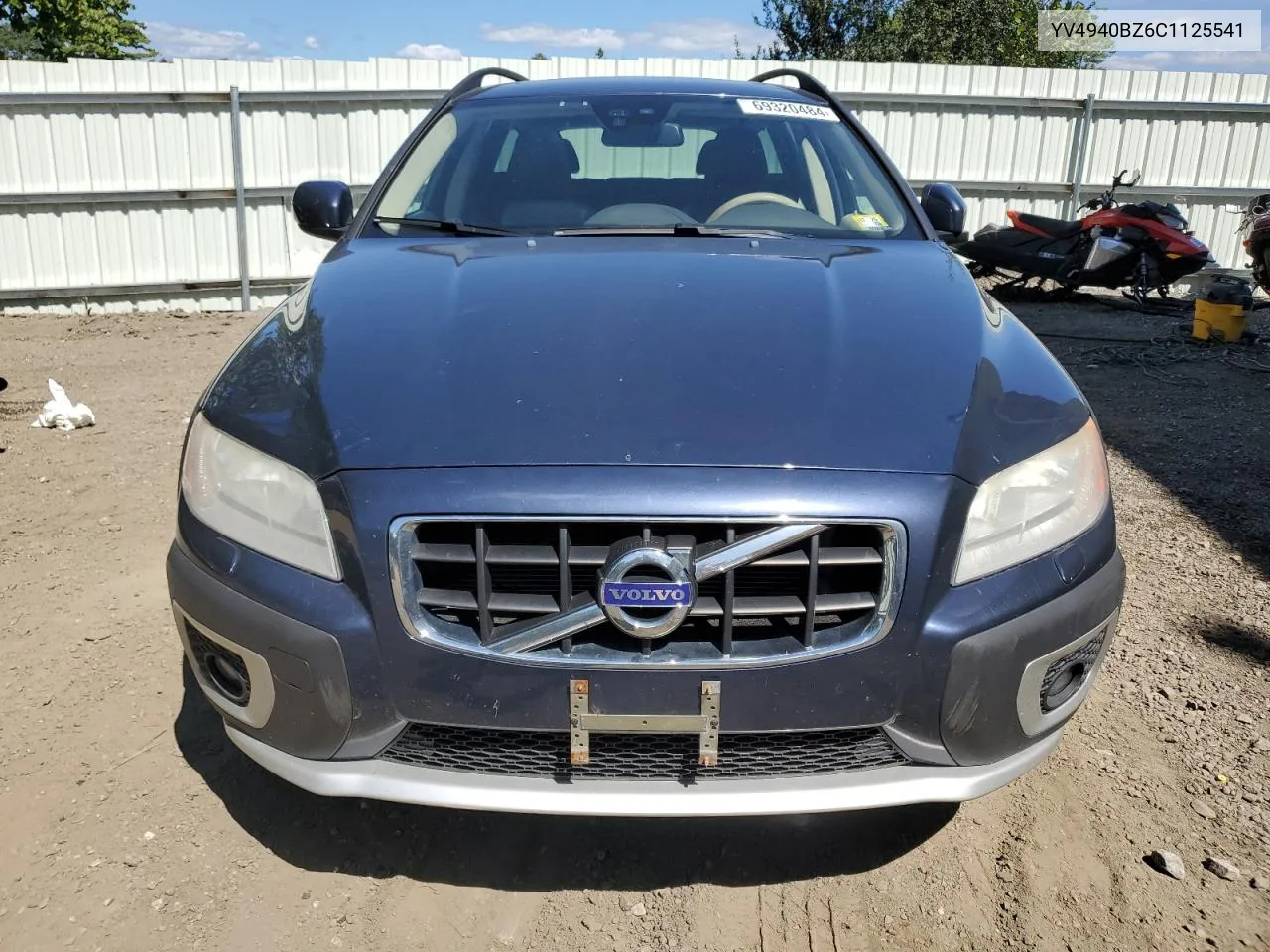 2012 Volvo Xc70 3.2 VIN: YV4940BZ6C1125541 Lot: 69320484