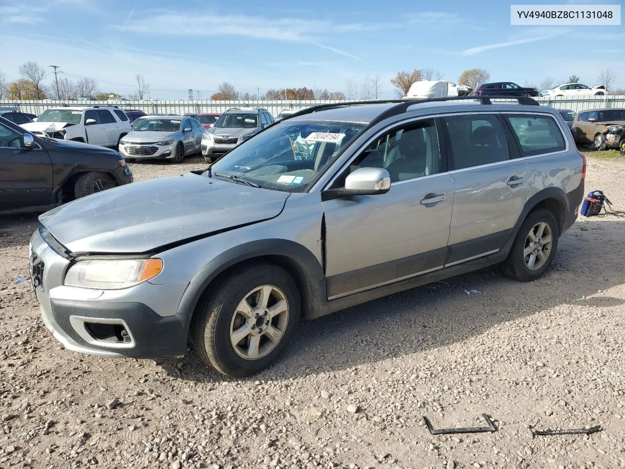 2012 Volvo Xc70 3.2 VIN: YV4940BZ8C1131048 Lot: 78048194