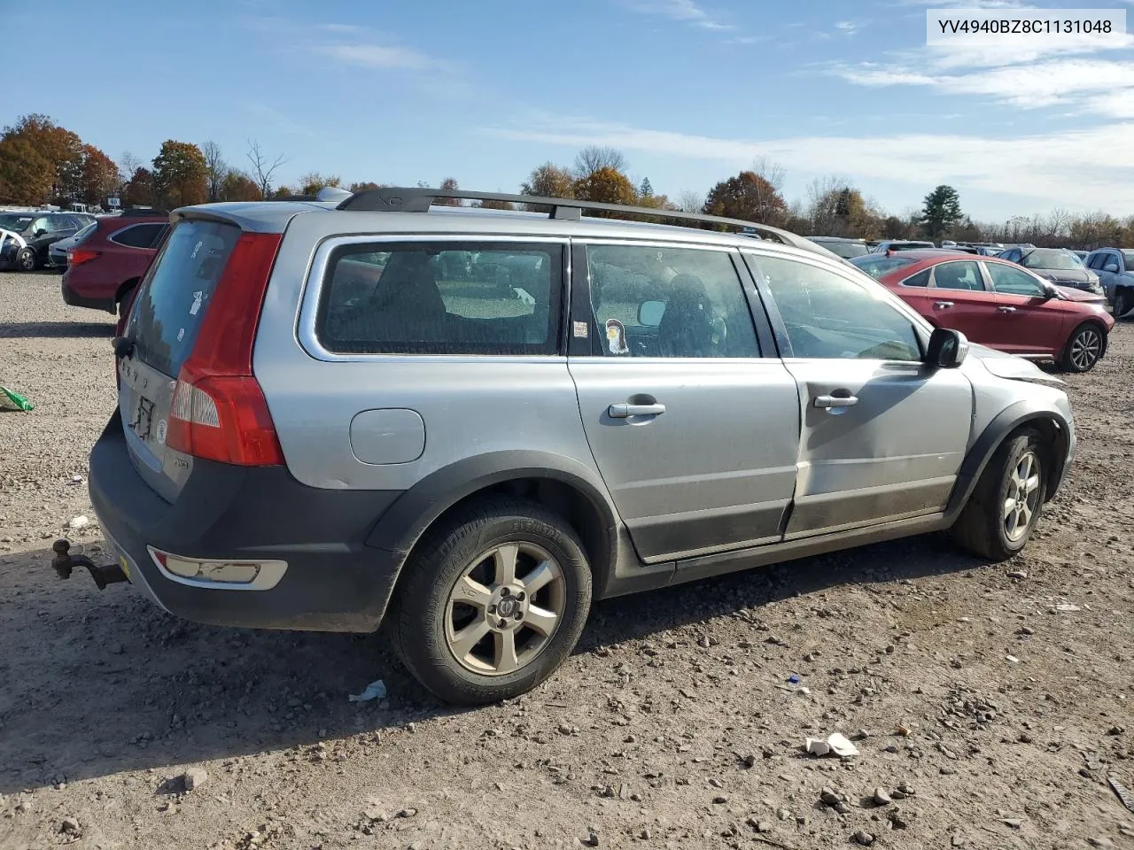 2012 Volvo Xc70 3.2 VIN: YV4940BZ8C1131048 Lot: 78048194