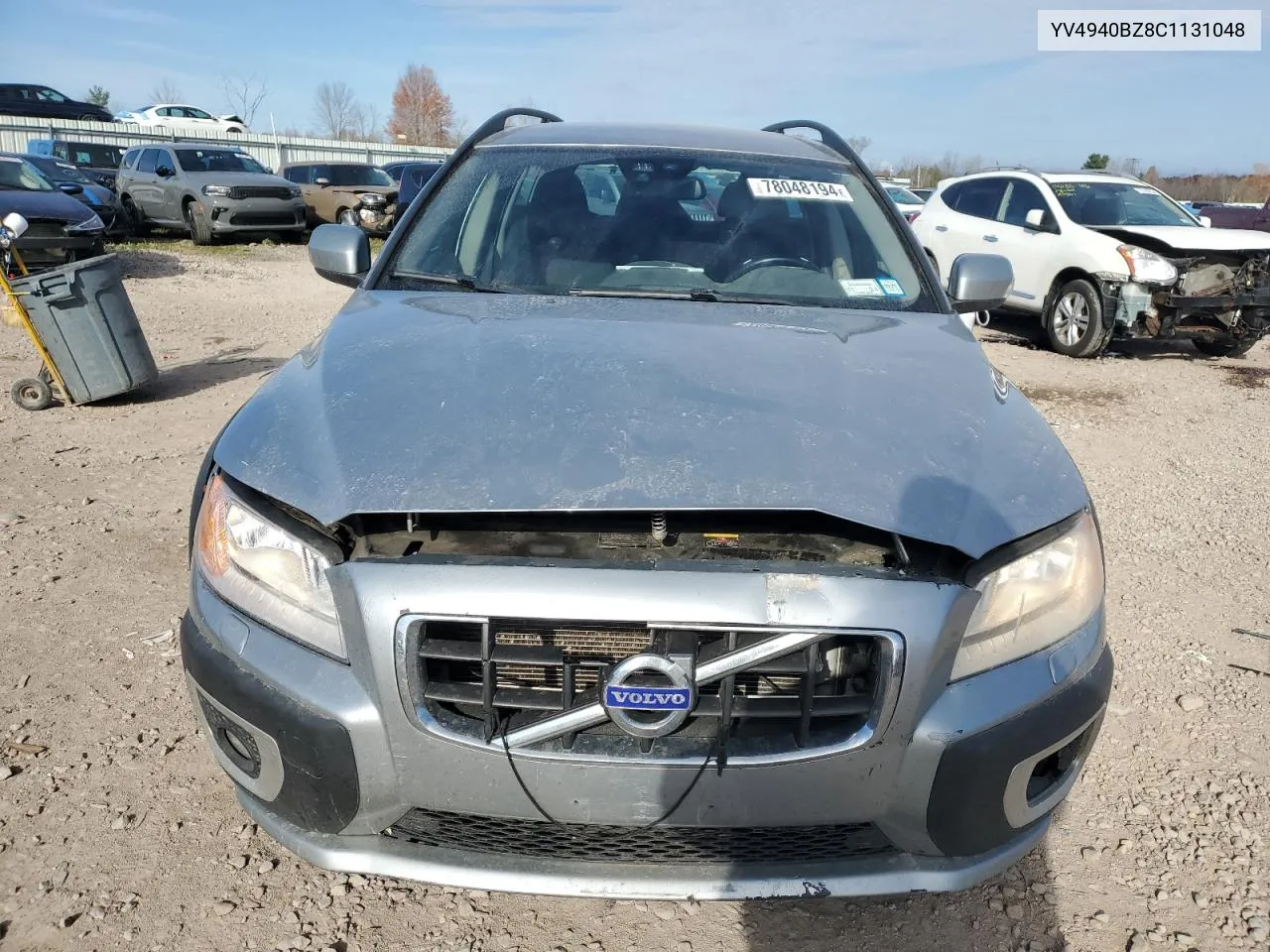 2012 Volvo Xc70 3.2 VIN: YV4940BZ8C1131048 Lot: 78048194