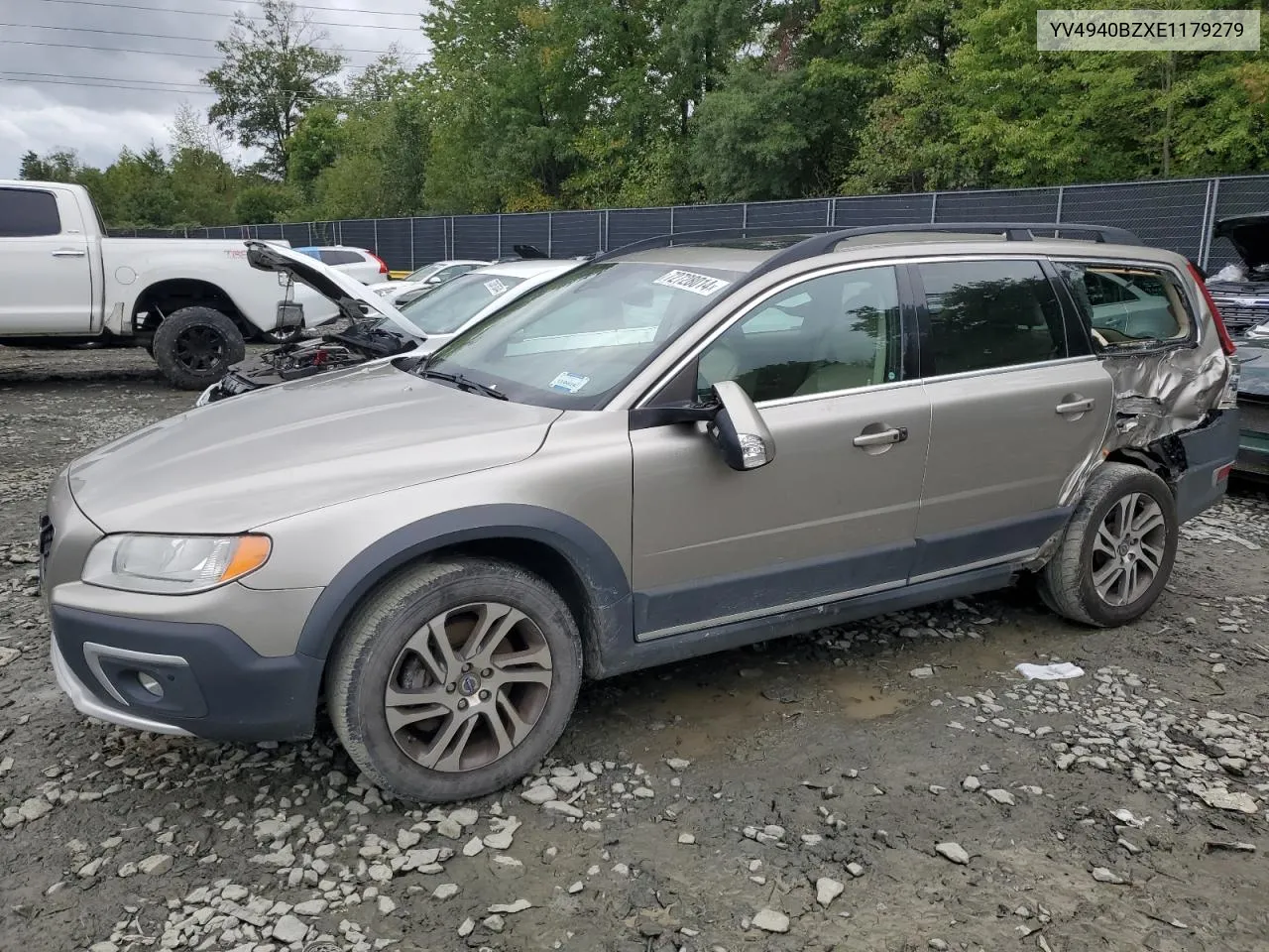 2014 Volvo Xc70 3.2 VIN: YV4940BZXE1179279 Lot: 72728014