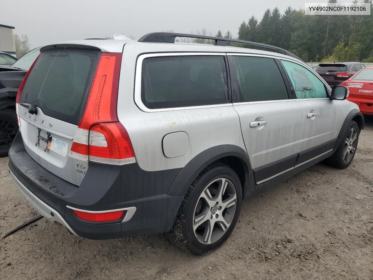 2015 Volvo Xc70 T6 Premier+ VIN: YV4902NC0F1192106 Lot: 72721194