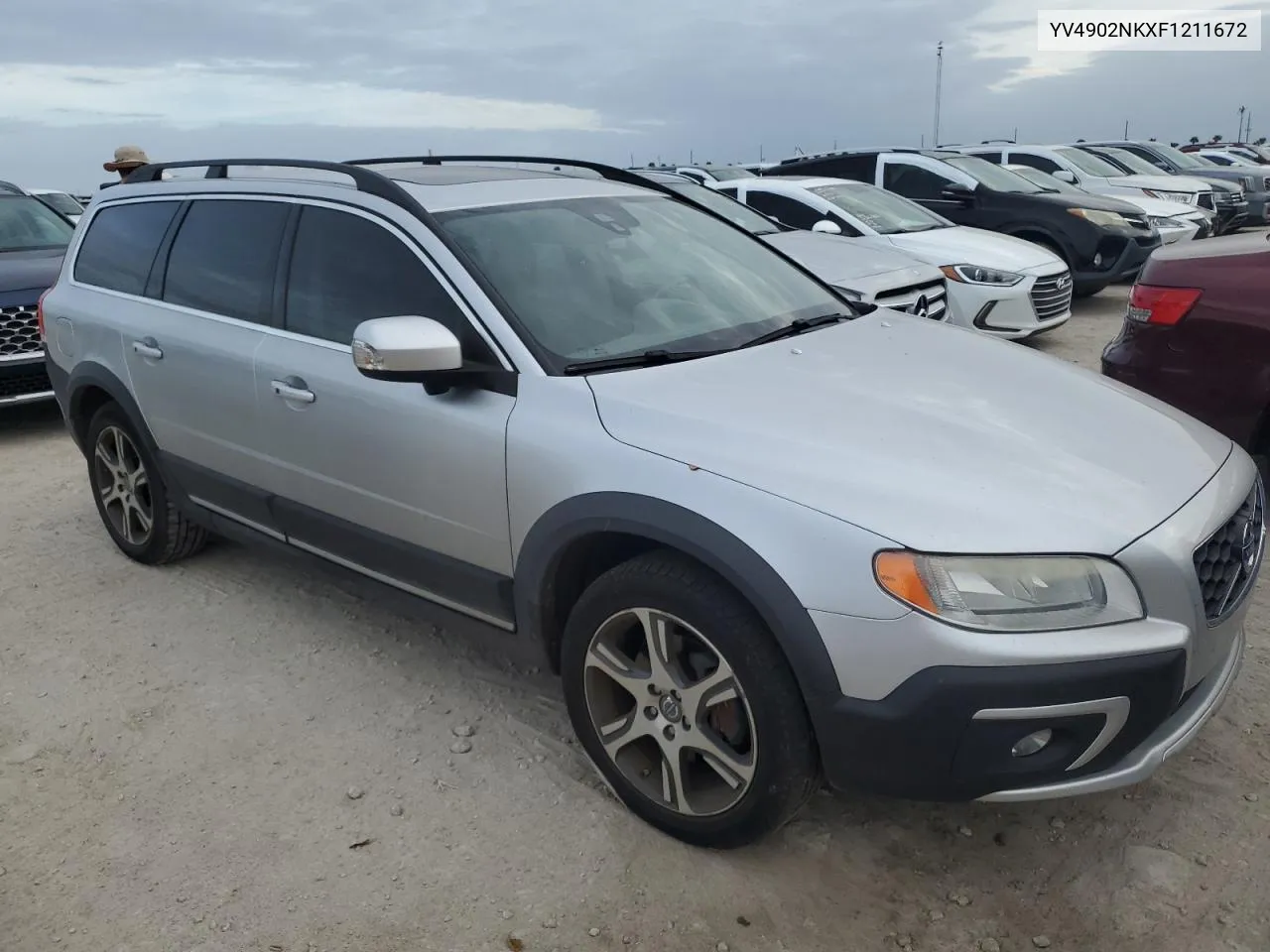 YV4902NKXF1211672 2015 Volvo Xc70 T6 Premier