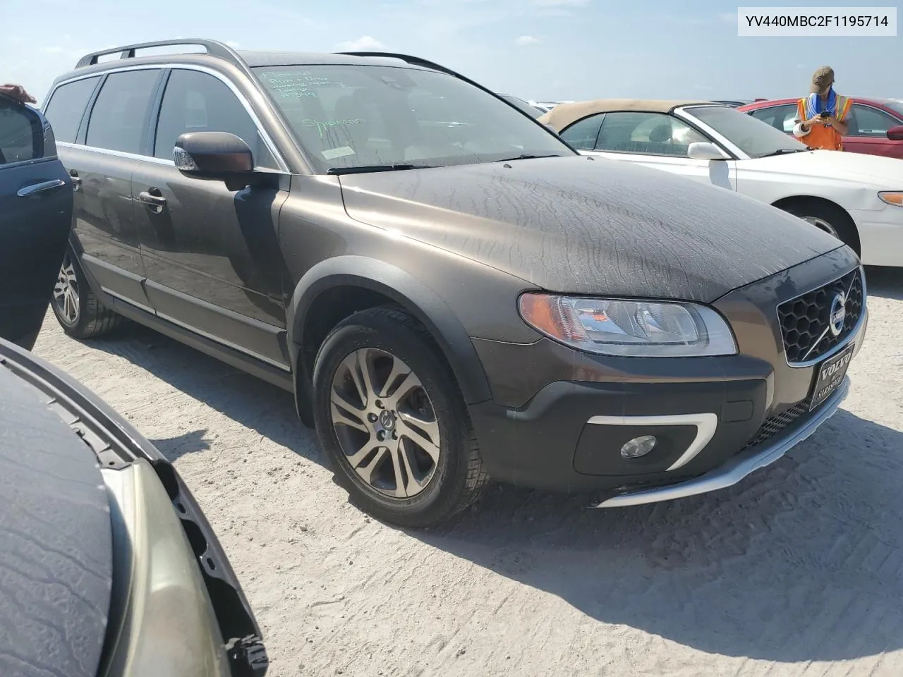 2015 Volvo Xc70 T5 Premier+ VIN: YV440MBC2F1195714 Lot: 75096714