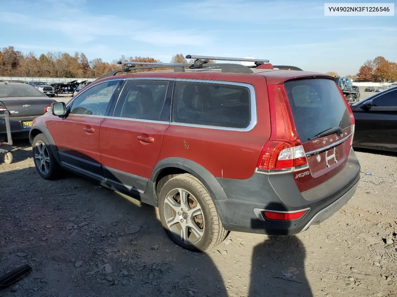 2015 Volvo Xc70 T6 Premier VIN: YV4902NK3F1226546 Lot: 77891454