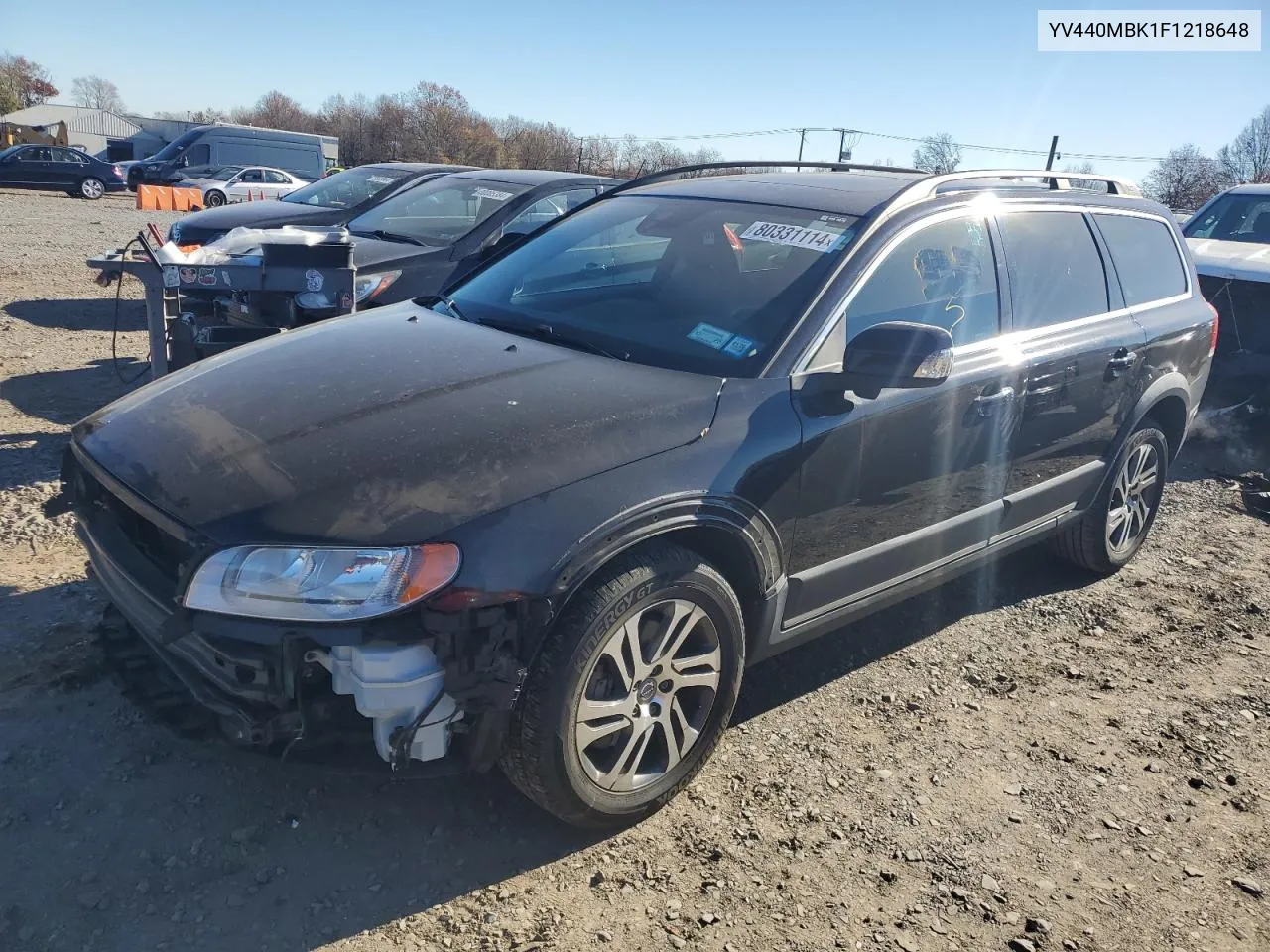 2015 Volvo Xc70 T5 Premier VIN: YV440MBK1F1218648 Lot: 80331114