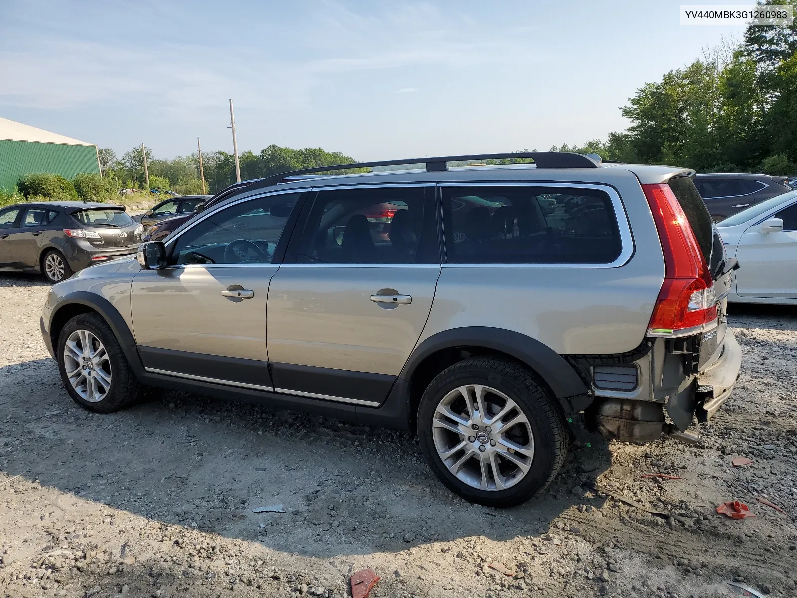 YV440MBK3G1260983 2016 Volvo Xc70 T5 Premier