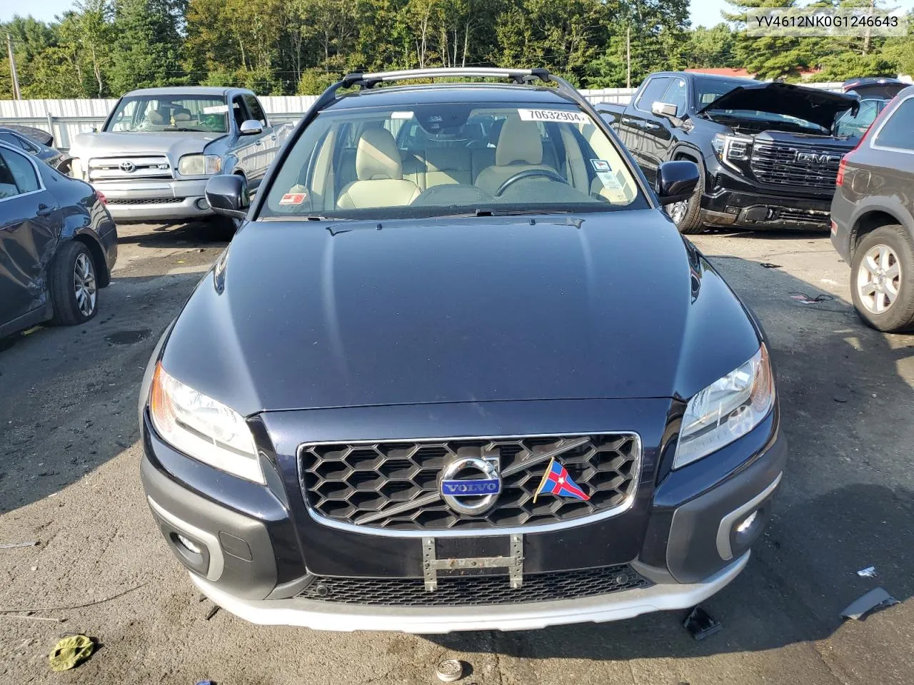 2016 Volvo Xc70 T5 Premier VIN: YV4612NK0G1246643 Lot: 70632904