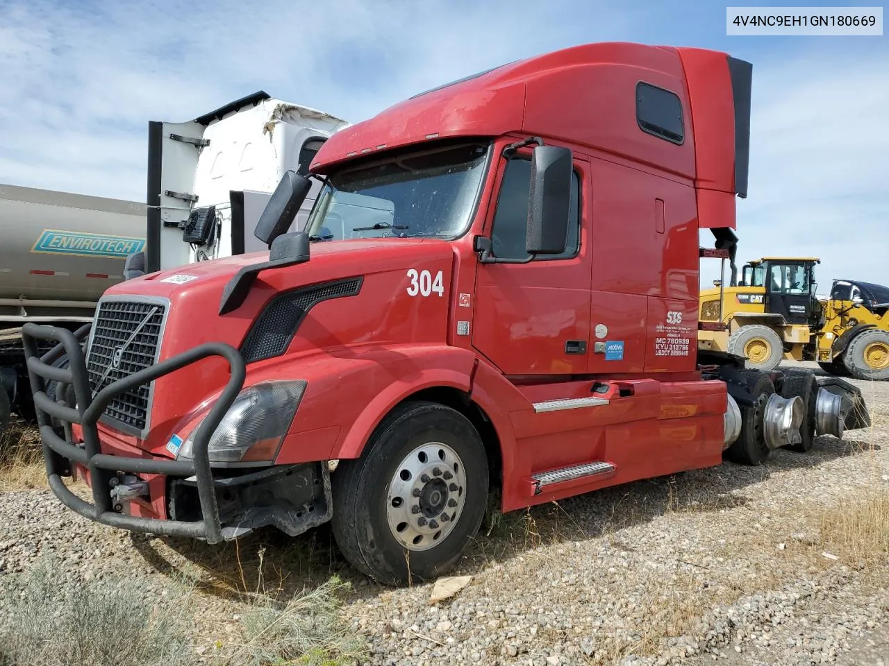 2016 Volvo Vn Vnl VIN: 4V4NC9EH1GN180669 Lot: 71291264