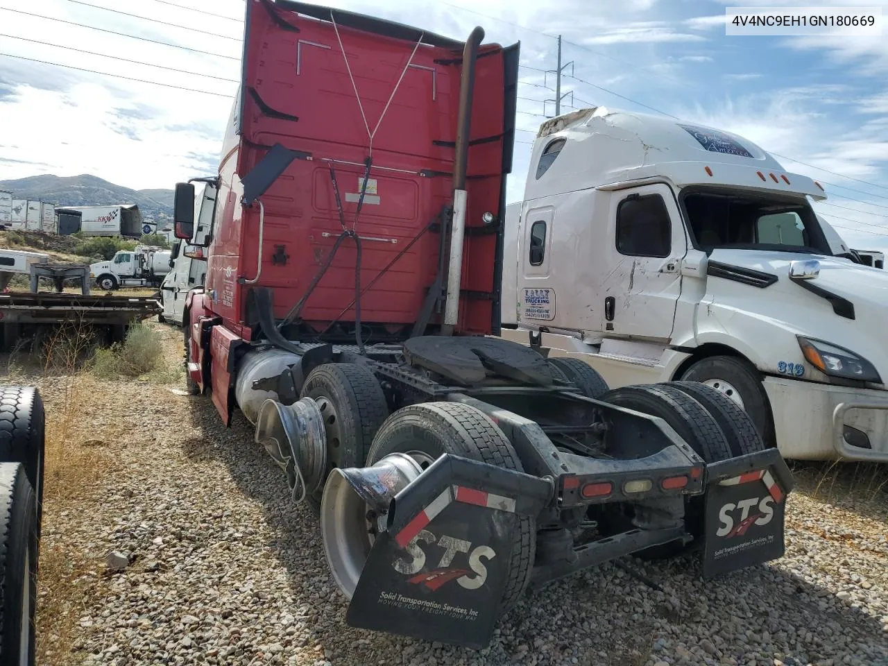 2016 Volvo Vn Vnl VIN: 4V4NC9EH1GN180669 Lot: 71291264