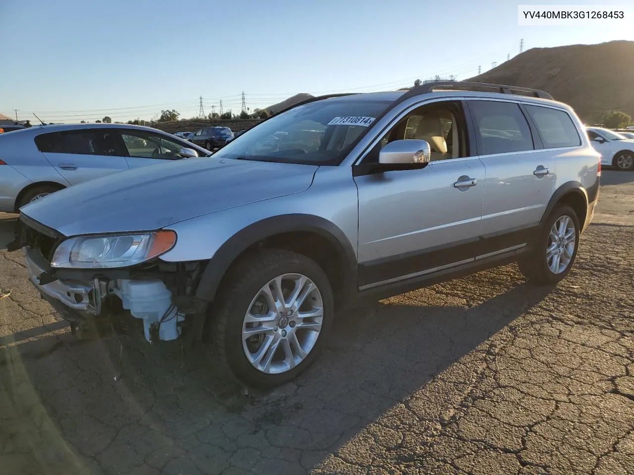 2016 Volvo Xc70 T5 Premier VIN: YV440MBK3G1268453 Lot: 77310814