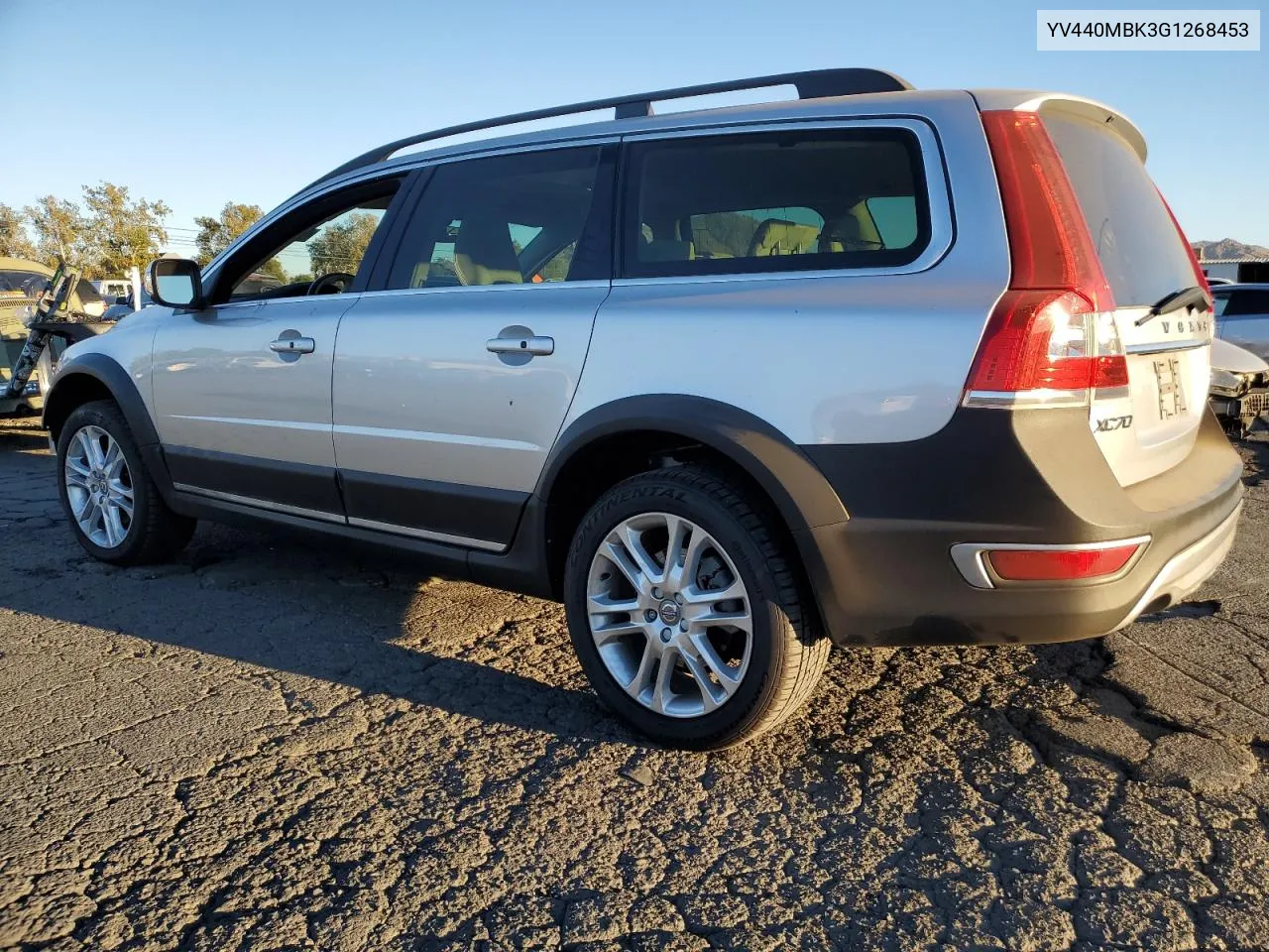 2016 Volvo Xc70 T5 Premier VIN: YV440MBK3G1268453 Lot: 77310814