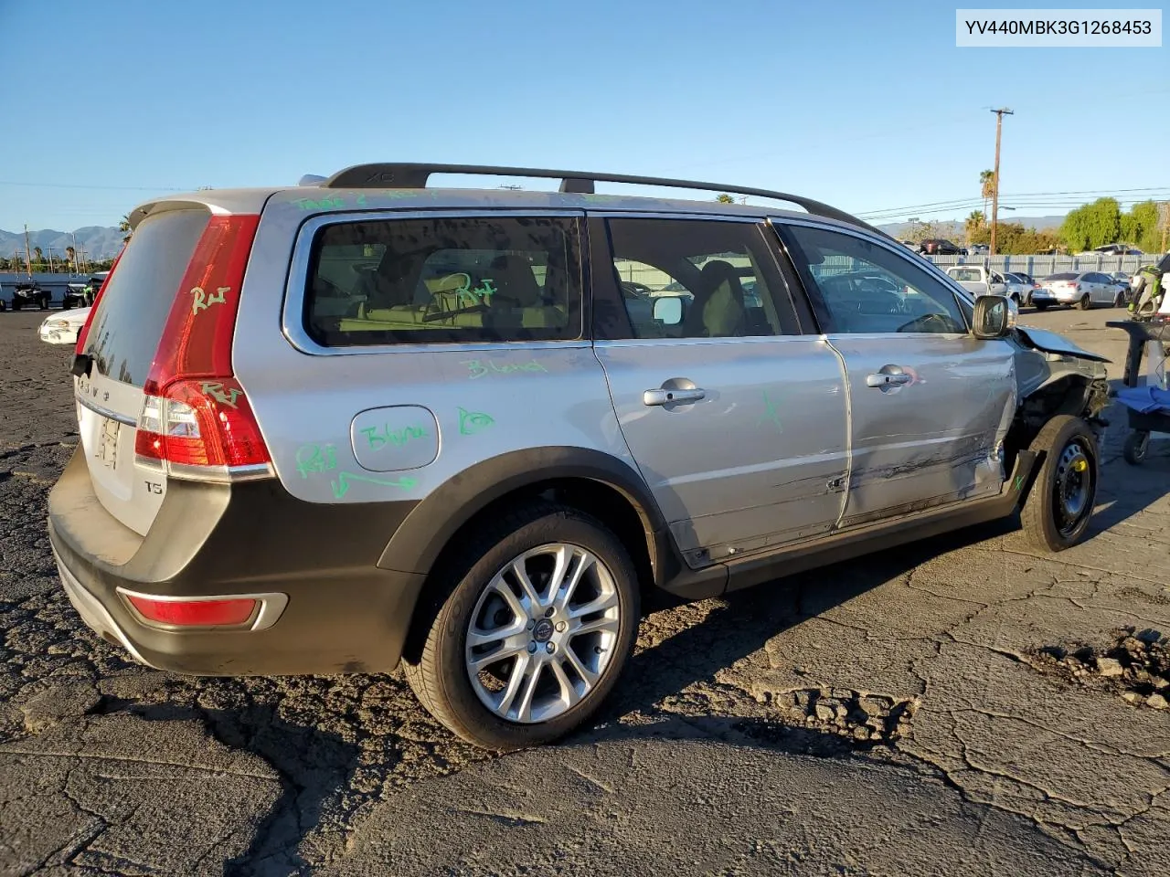 2016 Volvo Xc70 T5 Premier VIN: YV440MBK3G1268453 Lot: 77310814