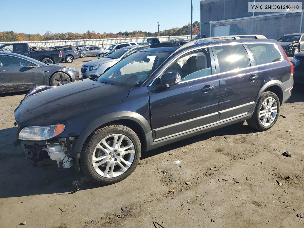 2016 Volvo Xc70 T5 Premier VIN: YV4612NK3G1246118 Lot: 77382224