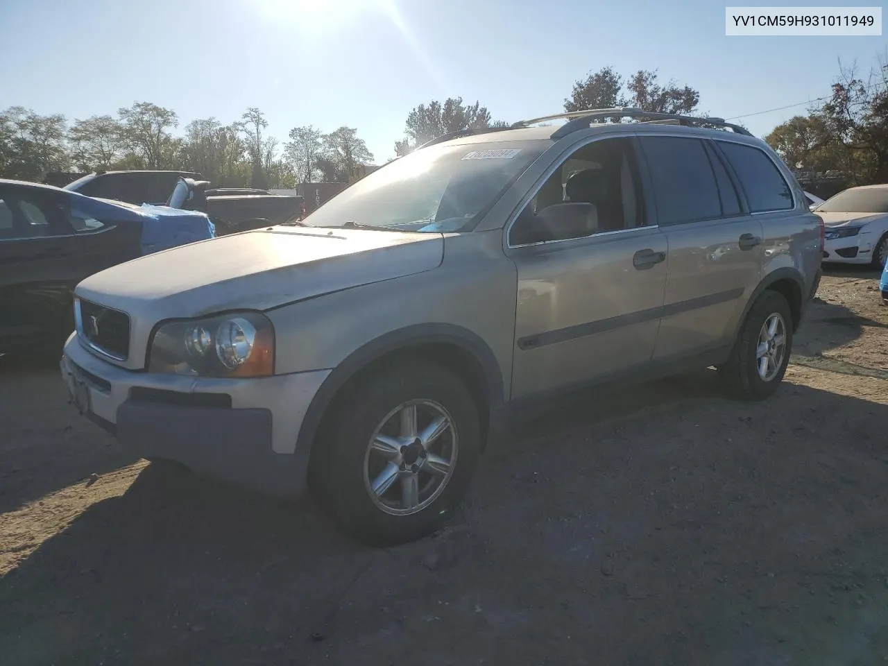 2003 Volvo Xc90 VIN: YV1CM59H931011949 Lot: 76229094