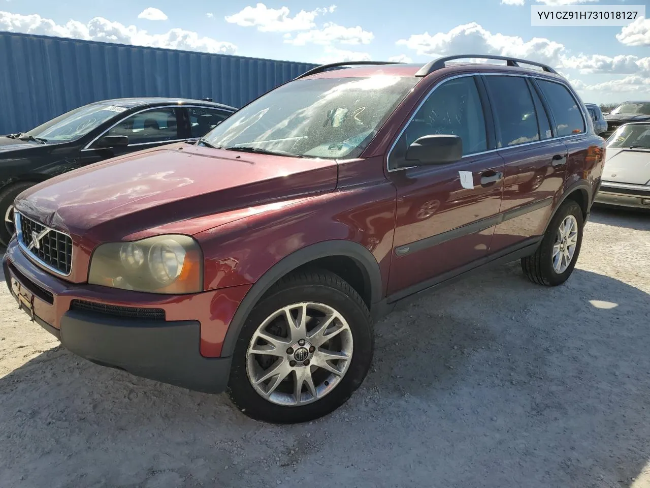 2003 Volvo Xc90 T6 VIN: YV1CZ91H731018127 Lot: 76730914