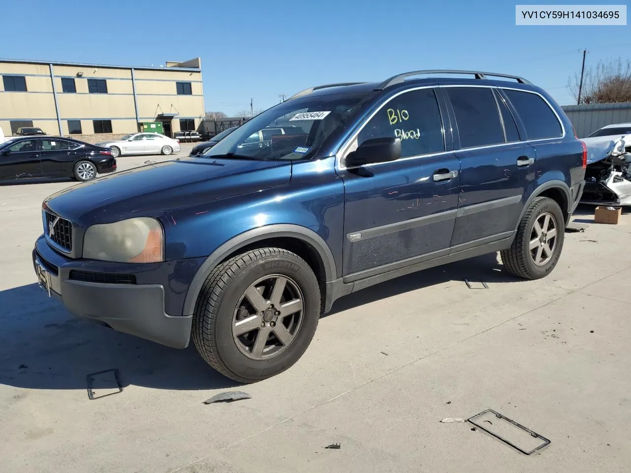 2004 Volvo Xc90 VIN: YV1CY59H141034695 Lot: 40955464