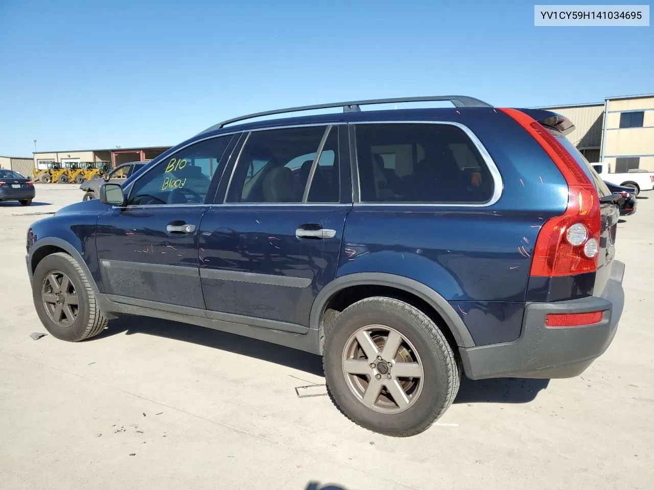 2004 Volvo Xc90 VIN: YV1CY59H141034695 Lot: 40955464