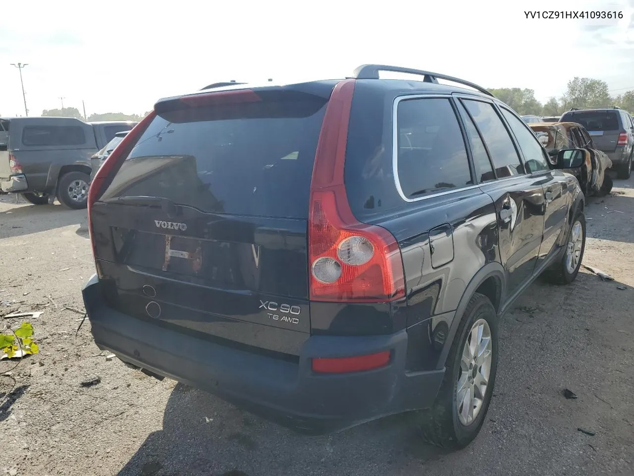 2004 Volvo Xc90 T6 VIN: YV1CZ91HX41093616 Lot: 66842453