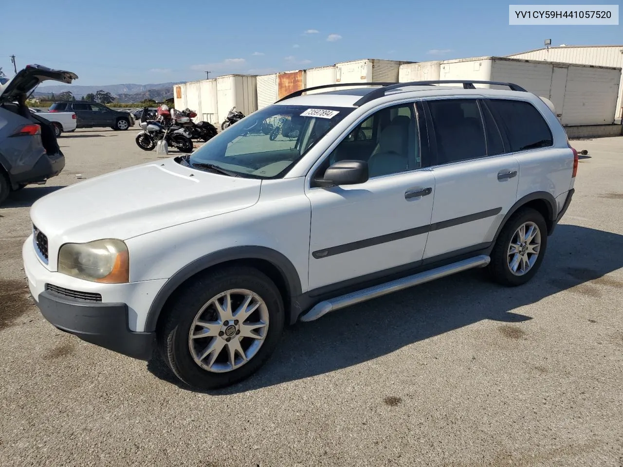 2004 Volvo Xc90 VIN: YV1CY59H441057520 Lot: 73597894