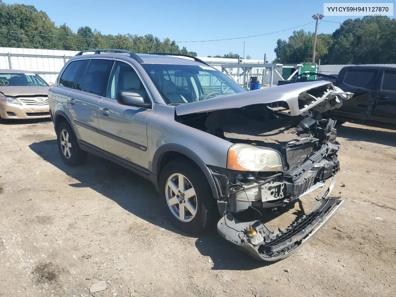 2004 Volvo Xc90 VIN: YV1CY59H941127870 Lot: 75474674