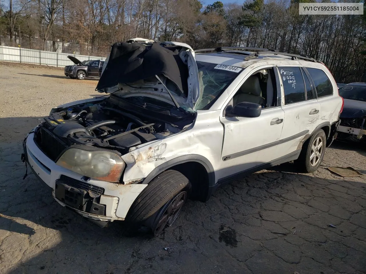 2005 Volvo Xc90 VIN: YV1CY592551185004 Lot: 37261044