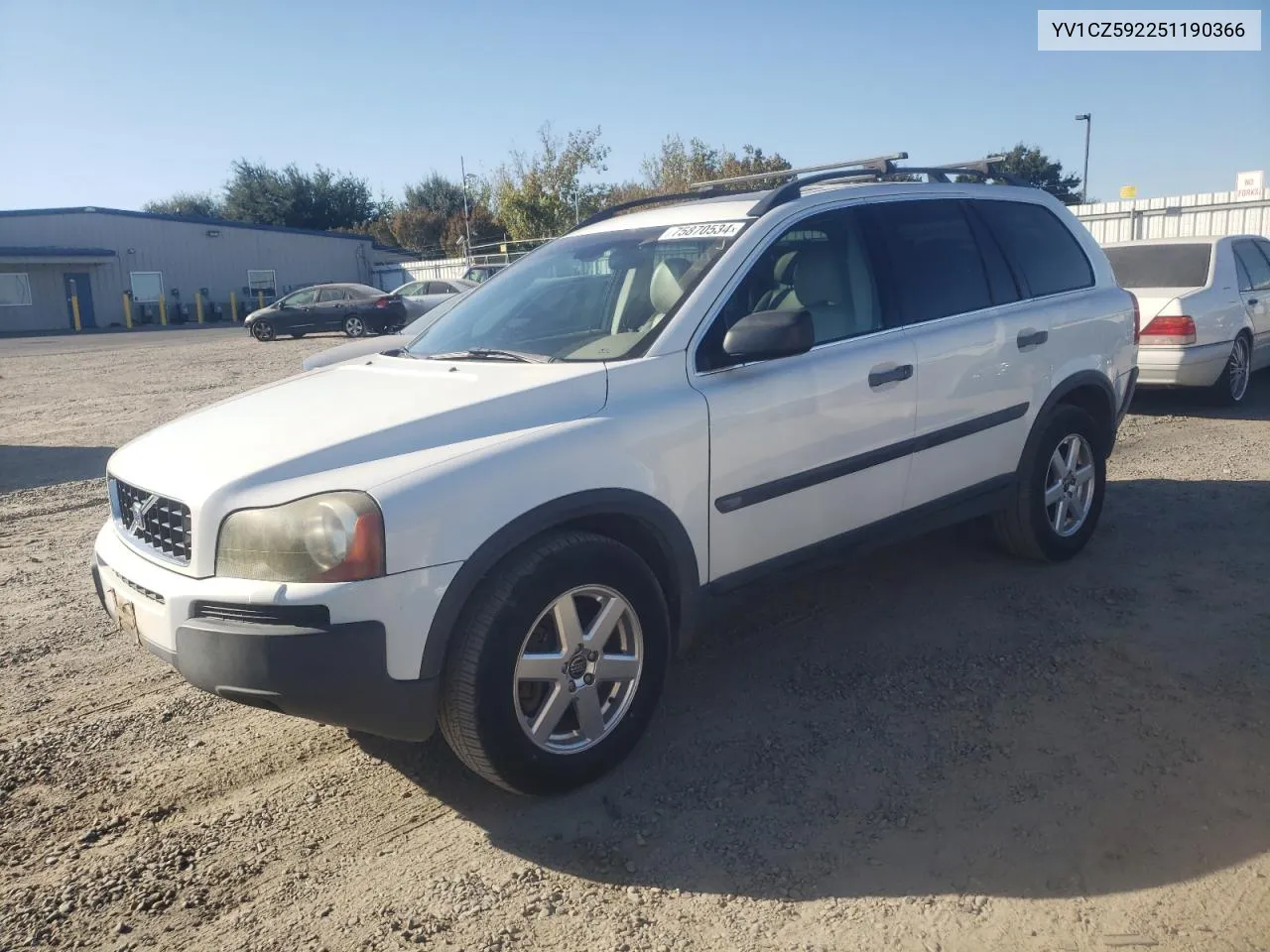 2005 Volvo Xc90 VIN: YV1CZ592251190366 Lot: 75870534