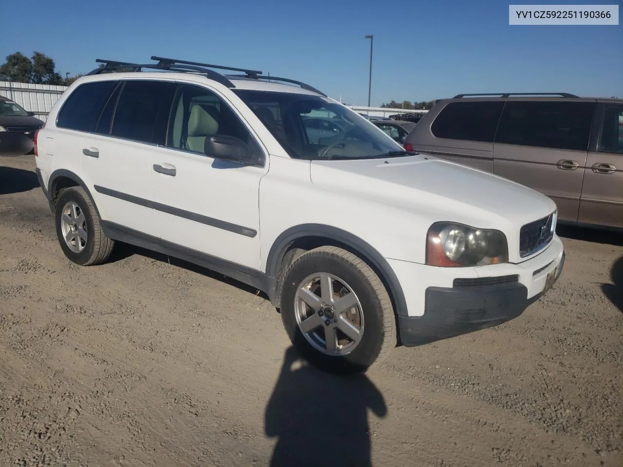 2005 Volvo Xc90 VIN: YV1CZ592251190366 Lot: 75870534