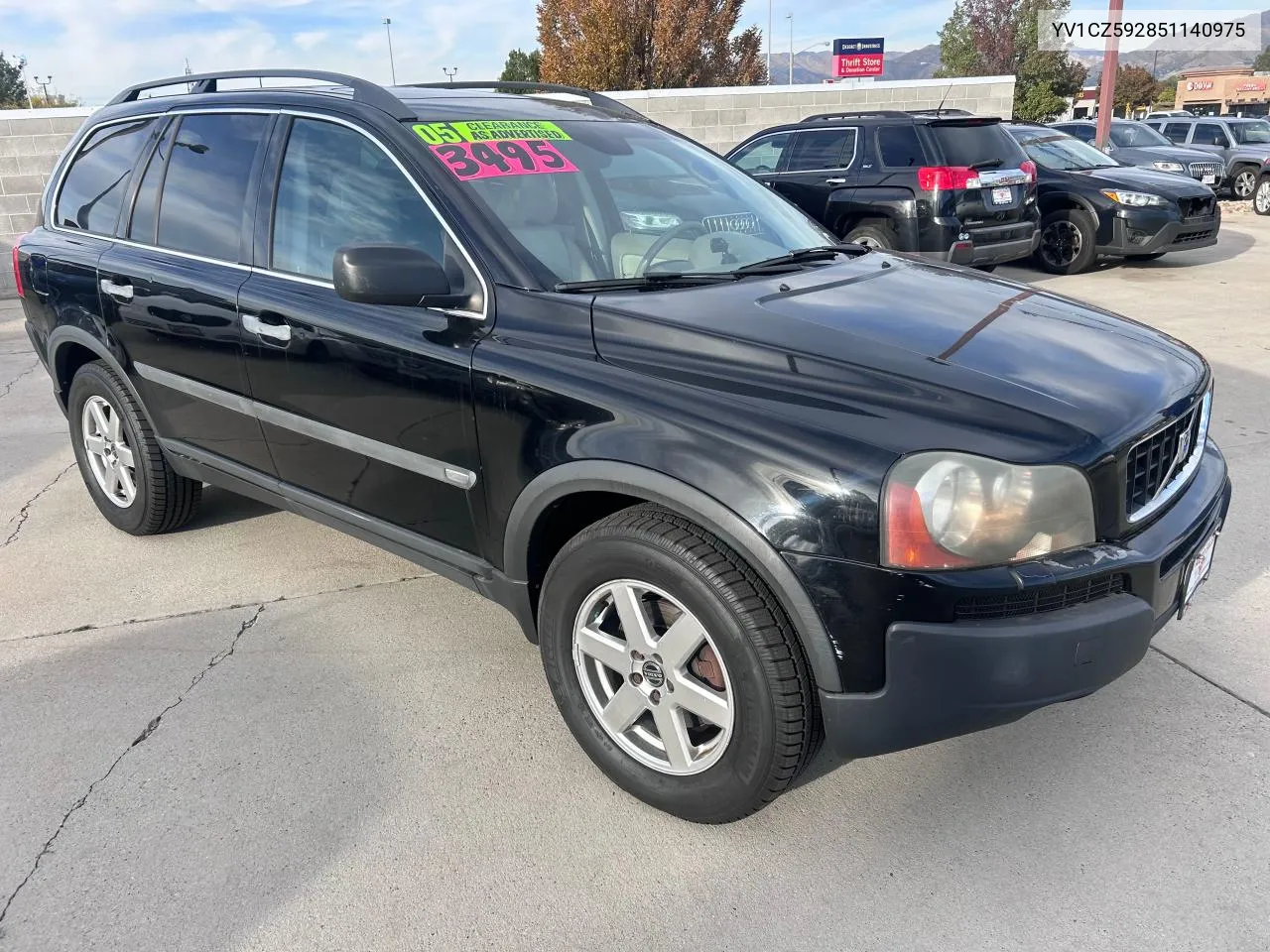 2005 Volvo Xc90 VIN: YV1CZ592851140975 Lot: 77715514